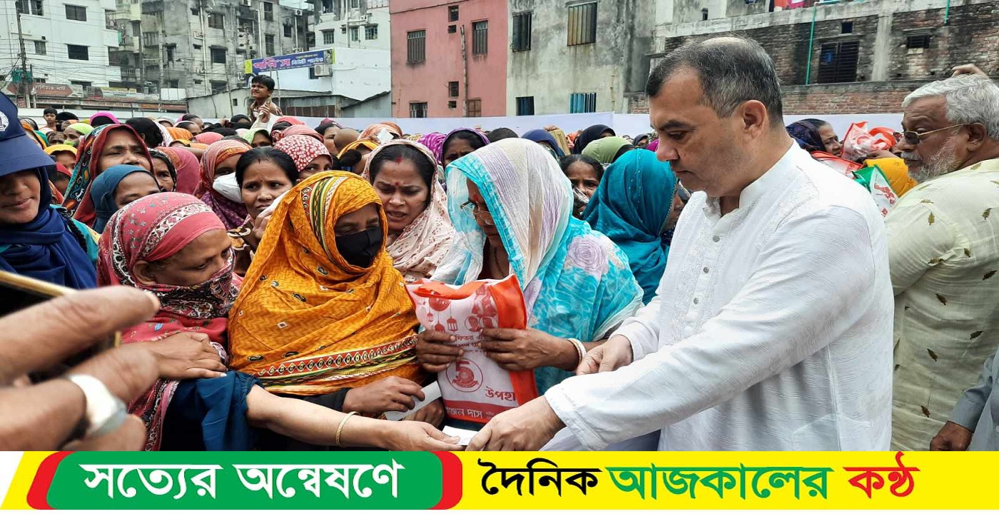 ৫০০০ ব্যক্তির মাঝে ঈদ উপহার বিতরণ করলেন : সাবের চৌধুরী