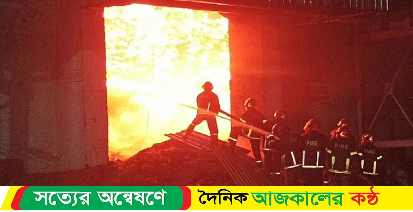 সুগার মিলের আগুনে পুড়ল এক লাখ টন চিনি