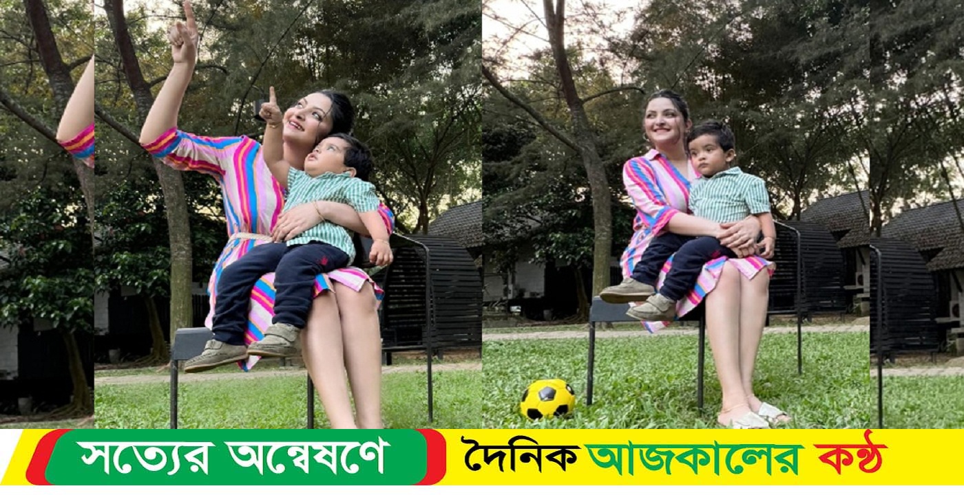 পরীমণি ছেলেকে নিয়ে যেখানে ঘুরতে গেছেন