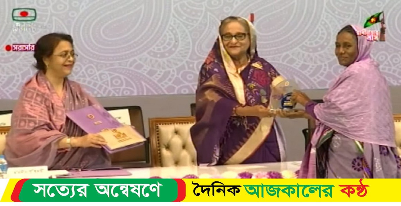 পাঁচ নারী পেলেন জয়িতা পুরস্কার