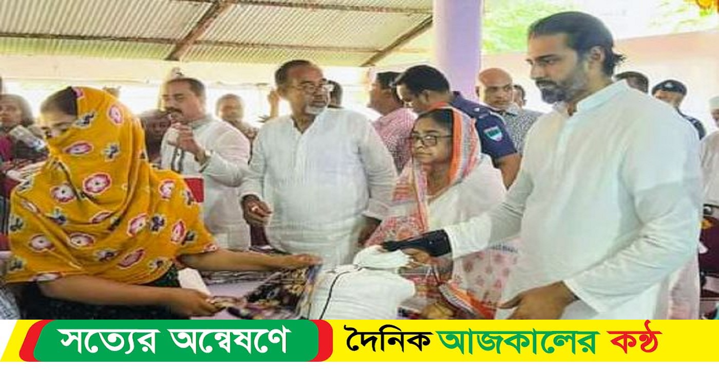 বাগেরহাটে প্রায় ৫ হাজার পরিবারের মাঝে ঈদ সামগ্রী বিতরণ করেছে শেখ তন্ময় -এমপি