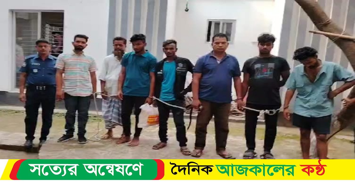 ব্রাহ্মণবাড়িয়ায় চোর ছিনতাইকারিসহ ৩ জন গ্রেপ্তার