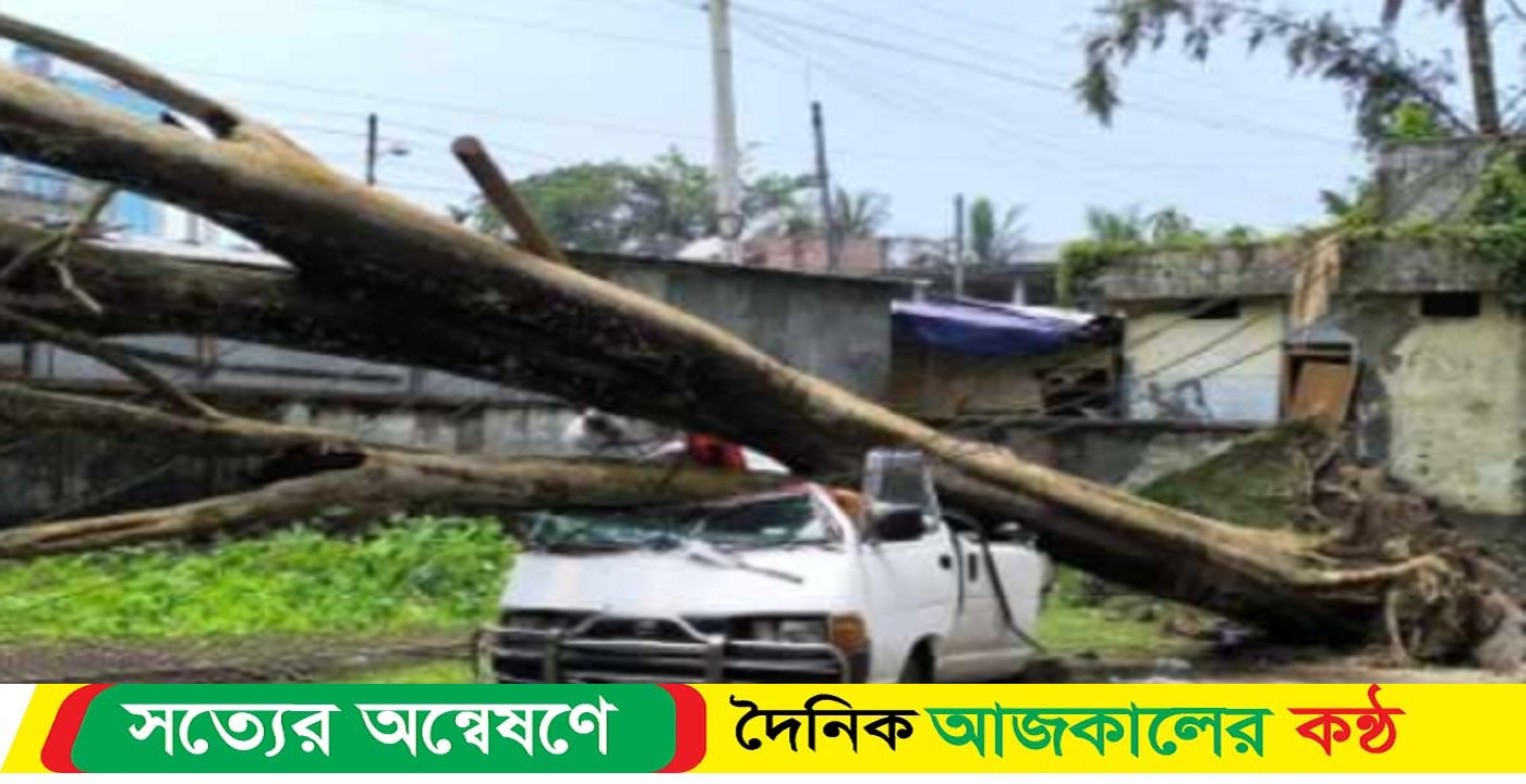 বরিশাল বাউফলে কালবৈশাখীর ঝড়ের আঘাতে নিহত ২