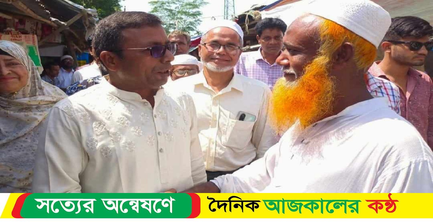 বাকেরগঞ্জ উপজেলা চেয়ারম্যান প্রার্থী বাদশার গণসংযোগ