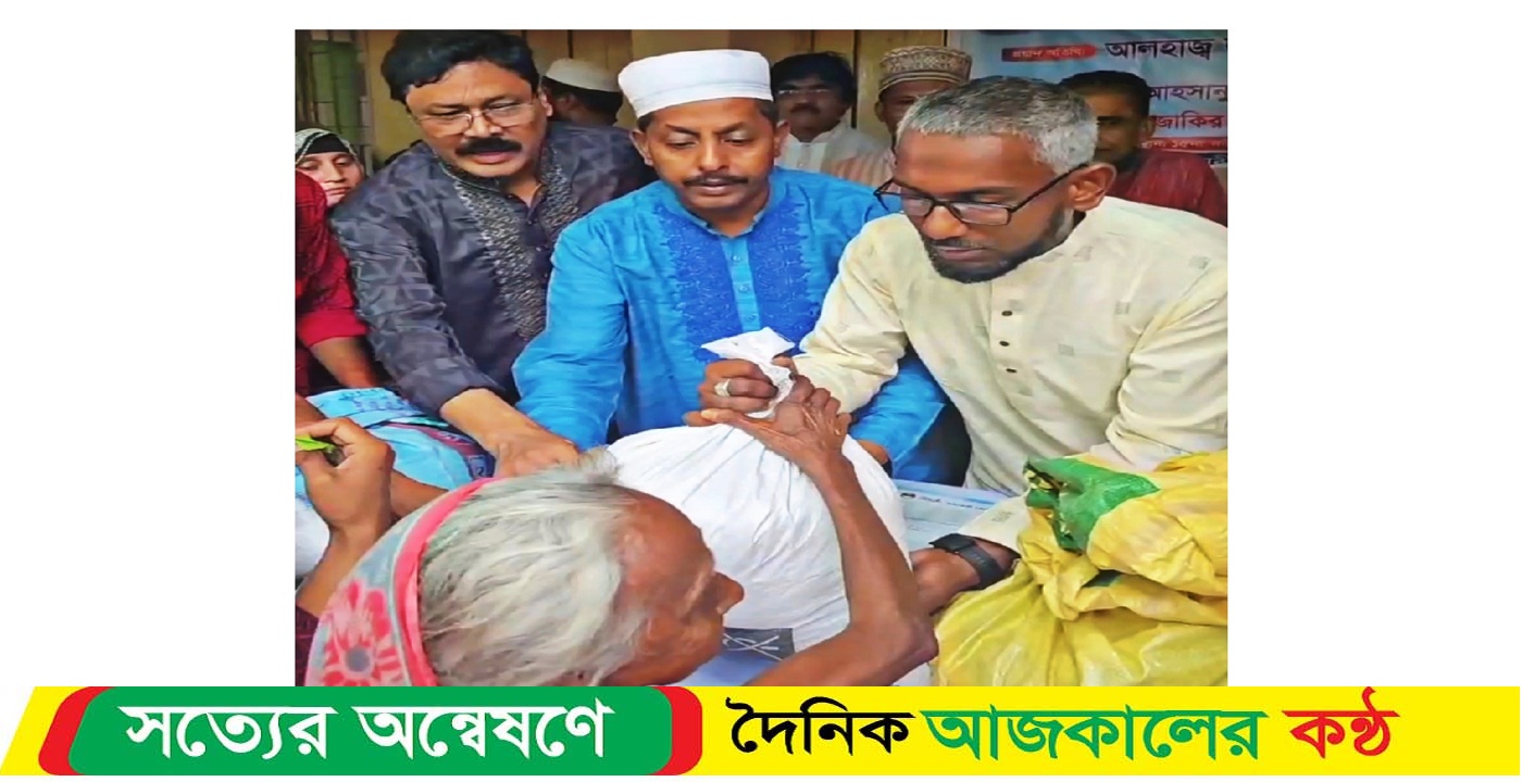 মুরাদনগরে ১৫ নং নবীপুর পশ্চিম ইউনিয়নের ভিজিএফ’র চাল বিতরণ