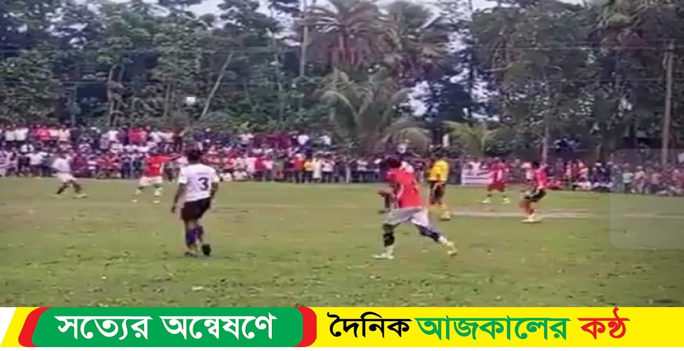 গৌরনদীতে বীরমুক্তিযোদ্ধা নিজাম উদ্দিন স্মৃতি ফুটবল টুর্নামেন্টের ফাইনাল খেলা অনুষ্ঠিত