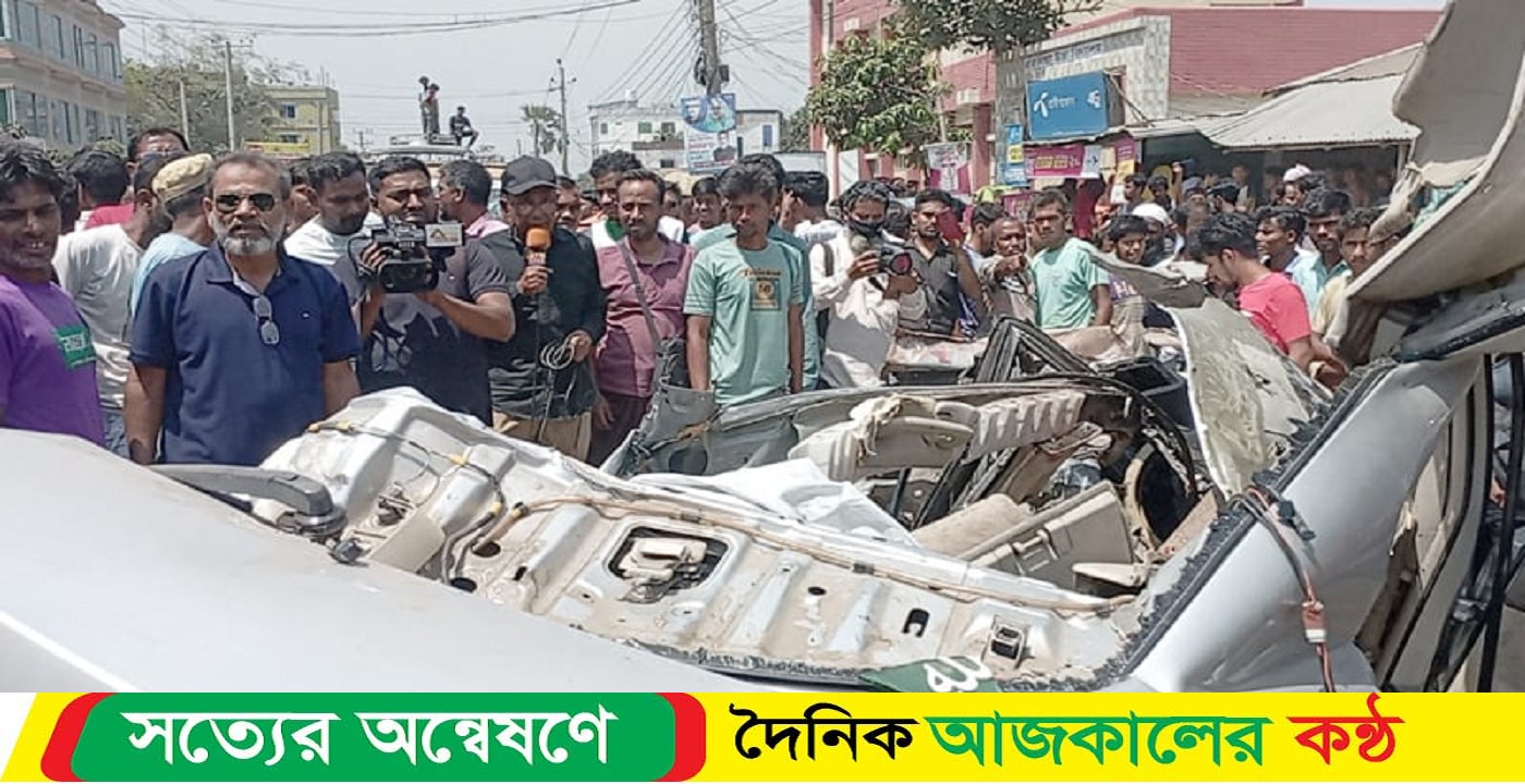 বগুড়ায় বাস-প্রাইভেটকার সংঘর্ষ, নিহত ৩