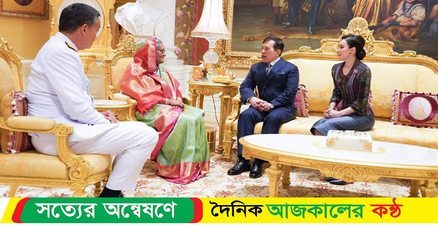 রাজা-রাণীর সঙ্গে প্রধানমন্ত্রীর সৌজন্য সাক্ষাৎ