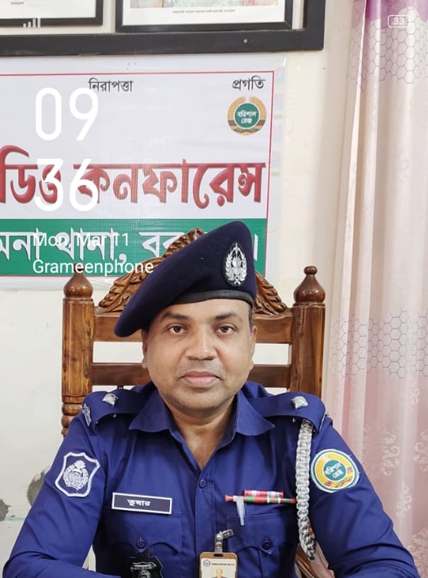 বামনায় মাদক-সন্ত্রাস নির্মূলে কঠোর ভূমিকায় ওসি তুষার কুমার মন্ডল