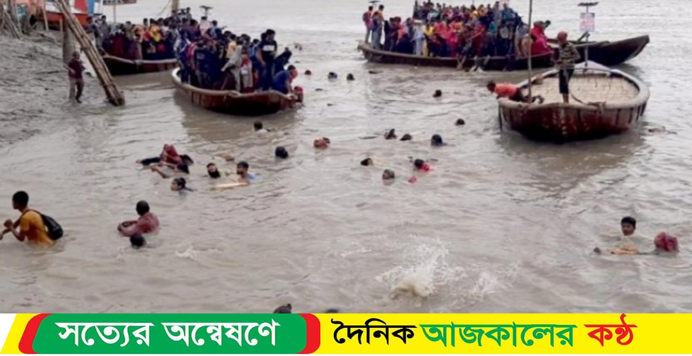 মোংলায় যাত্রীবাহী ট্রলার ডুবি