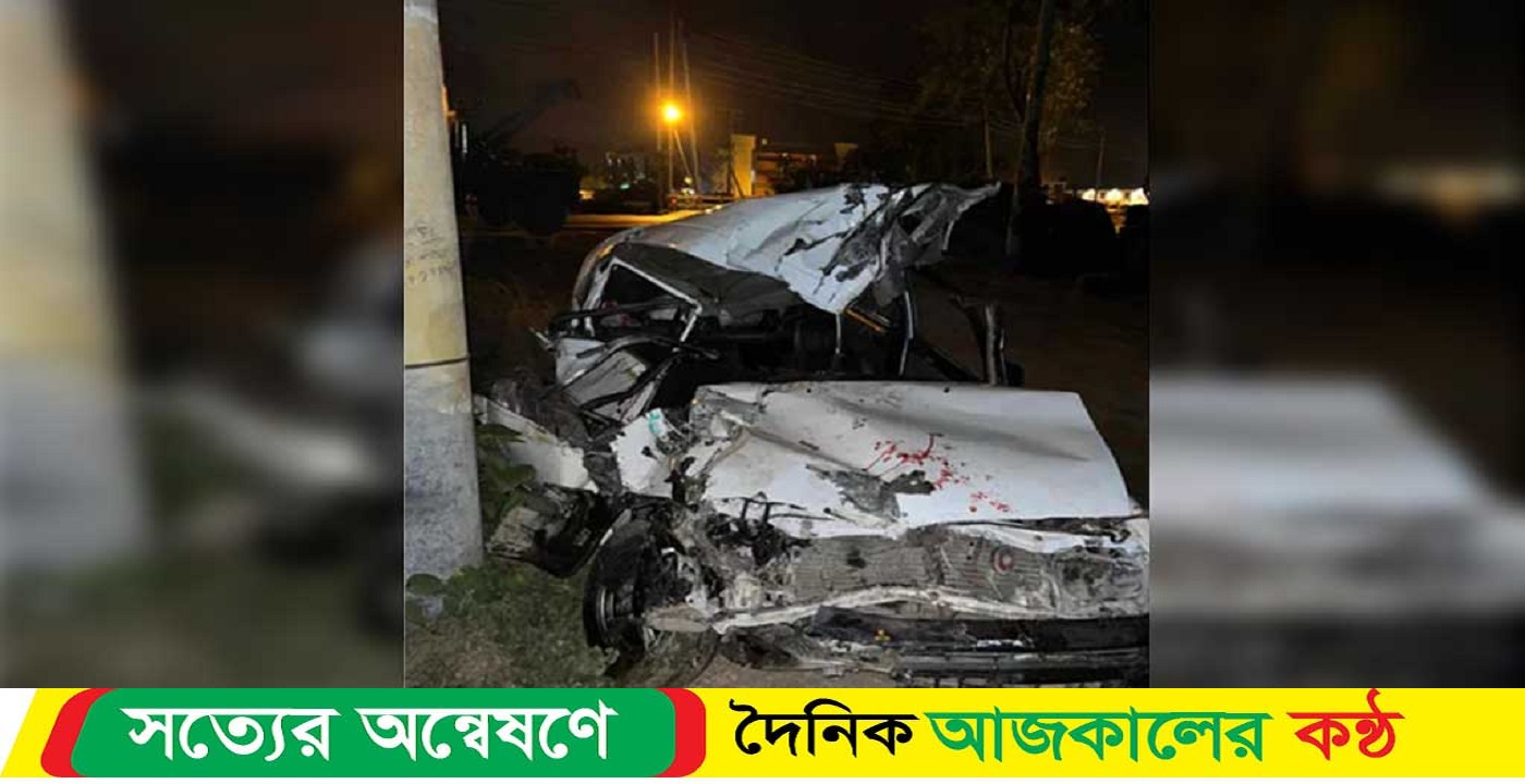 ট্রাক-প্রাইভেটকার সংঘর্ষ নিহত ৫