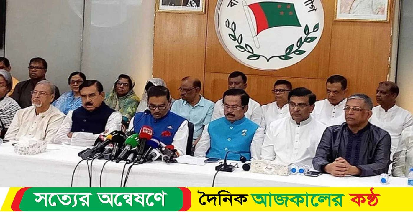 ভারতের সঙ্গে বৈরী সম্পর্ক সৃষ্টি করে দেশের ক্ষতি চায় বিএনপি: ওবায়দুল কাদের