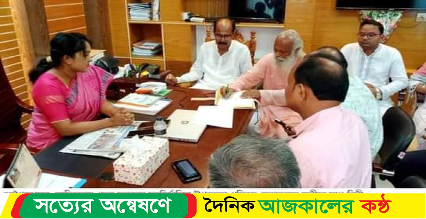আগৈলঝাড়া উপজেলার নবনির্বাচিত চেয়ারম্যানের দায়িত্ব গ্রহন