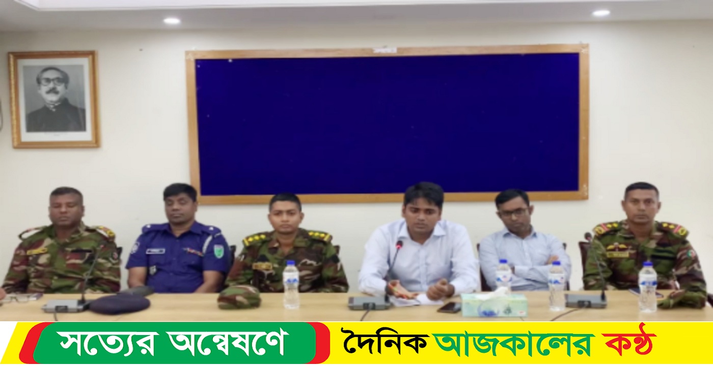 জগন্নাথপুরে আইন-শৃঙ্খলা ও ধর্মীয় সম্প্রীতি বজায় নিয়ে সেনা ক্যাপ প্রধানের সভা