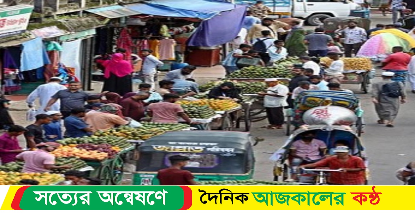 সিলেট নগরীর পুটপাত আবারও হকারদের দখলে