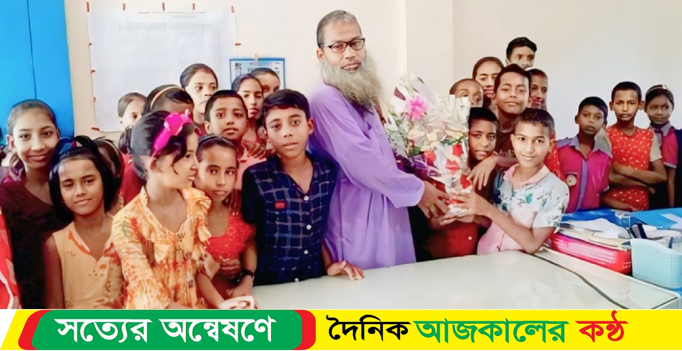 আদিতমারীতে আদর্শপাড়া এম এইচ প্রাথমিক বিদ্যালয়ের দীর্ঘ ১৩ বছর পর চাকরি ফিরে পেলেন প্রধান শিক্ষক