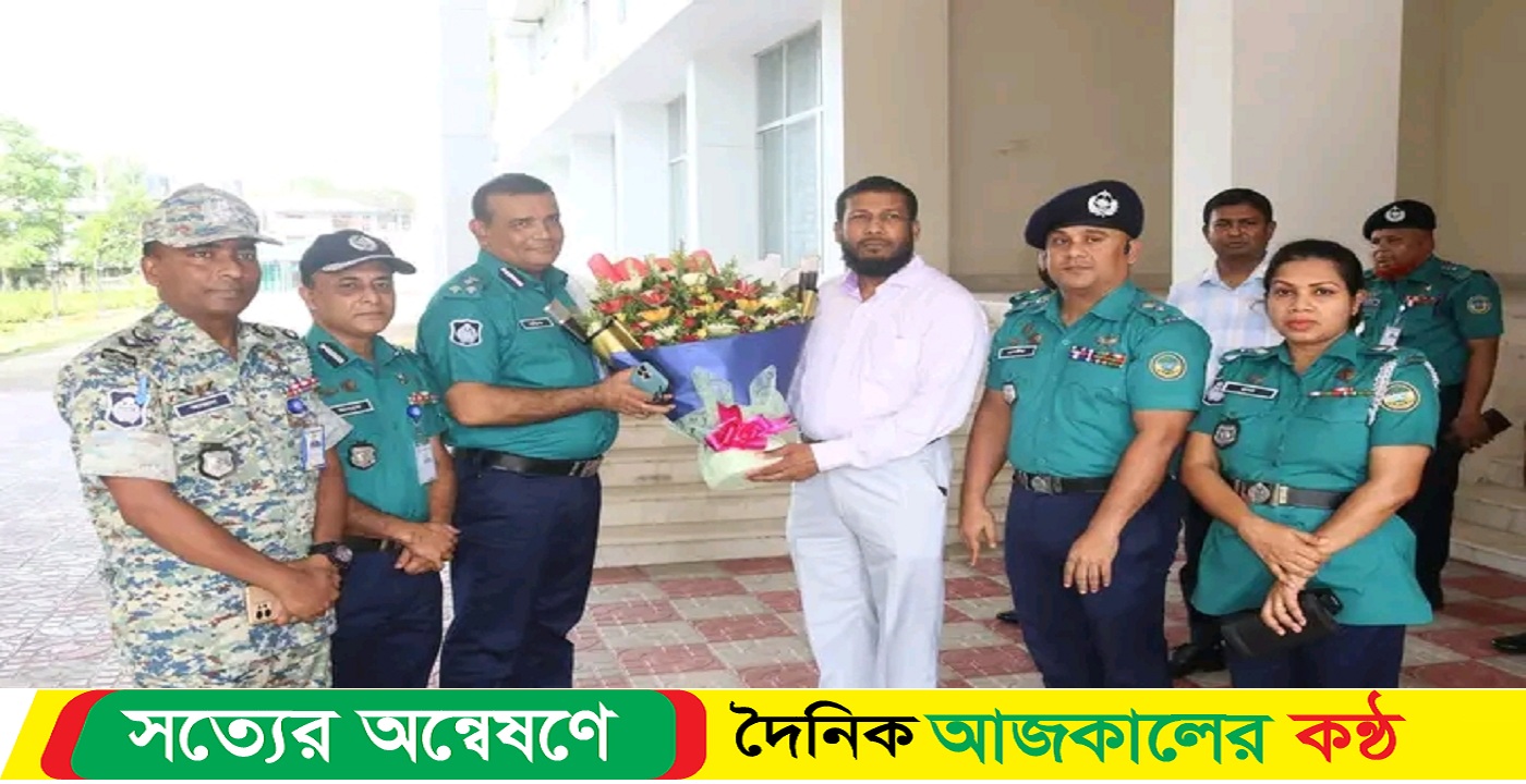 বরিশালে বিএমপি নবনিযুক্ত পুলিশ কমিশনারের দায়িত্বভার গ্রহণ