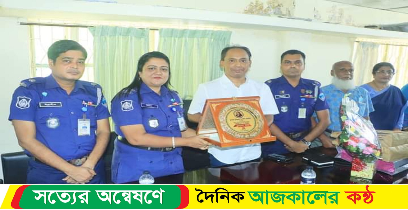 নোয়াখালী পুলিশ সুপার মহোদয়ের বদলিজনিত বিদায় সংবর্ধনা