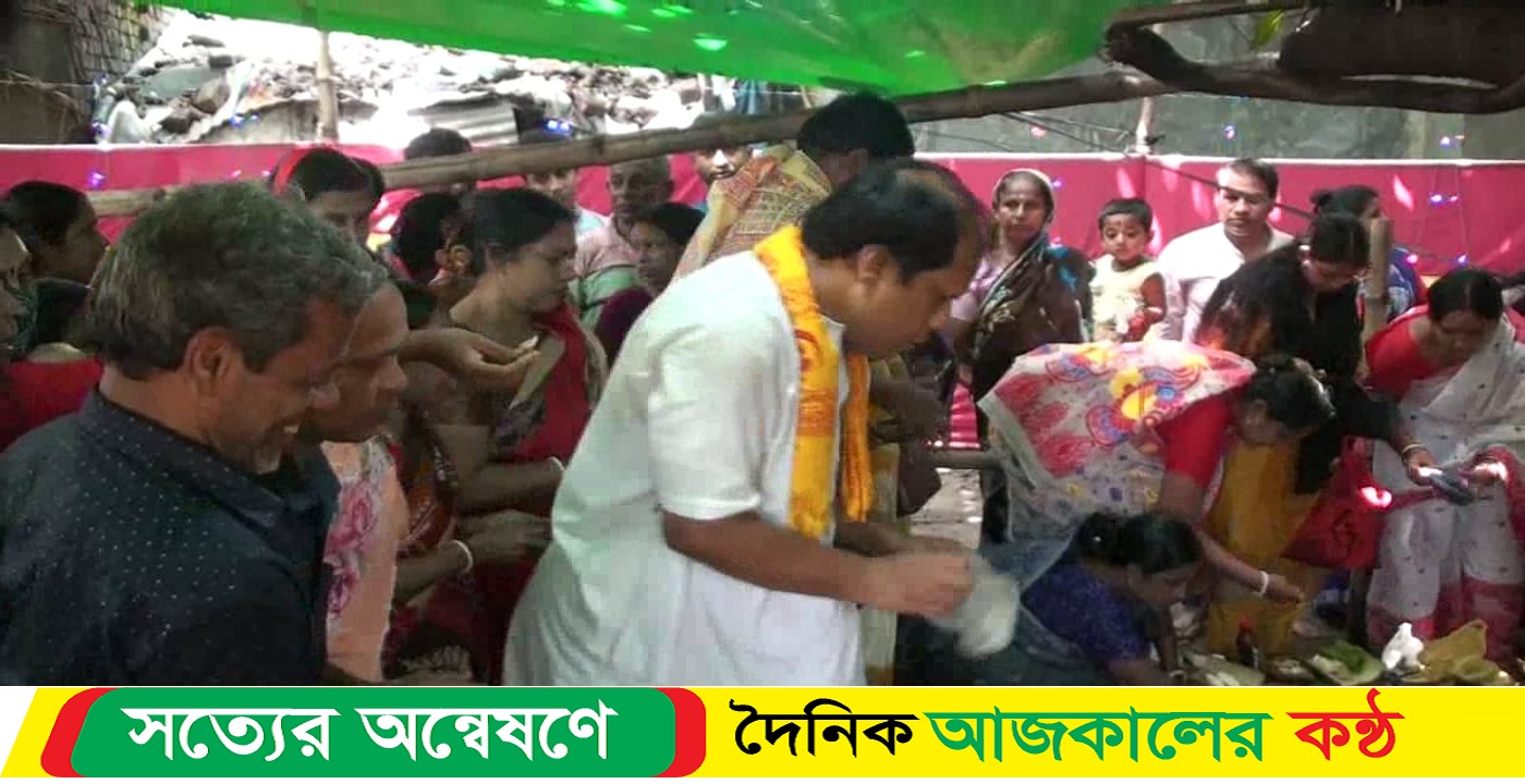 সাতক্ষীরায় সনাতন ধর্মাবলম্বীদের মনসা ও বিশ্বকর্মা পূজা অনুষ্ঠিত