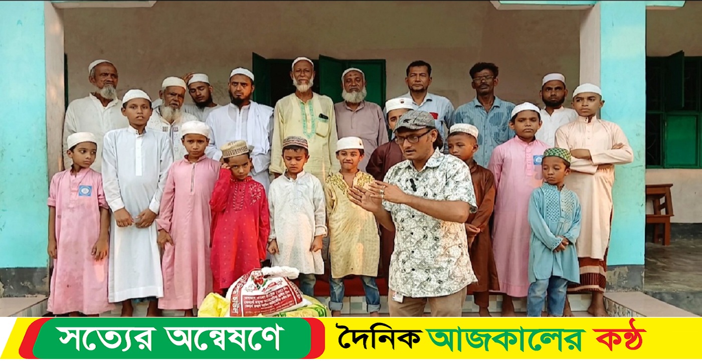 হাসনাত তুহিনের সহোযোগিতায় এতিমের মাঝে উপহার প্রদান, সহায়তায় দেলোয়ার হোসেন ঝন্টু