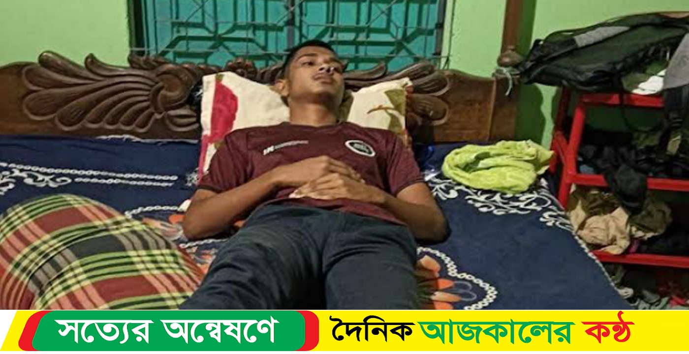 ঠাকুরগাঁওয়ে গুলি নি‌য়ে ব্যথায় কাতরাচ্ছেন লিটন