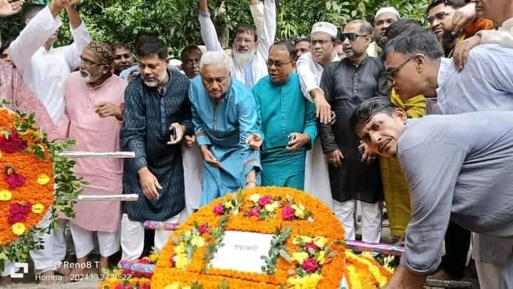 হোমনায় সাবেক মন্ত্রী এম.কে আনোয়ারের ৭ম মৃত্যুবার্ষিকী পালিত