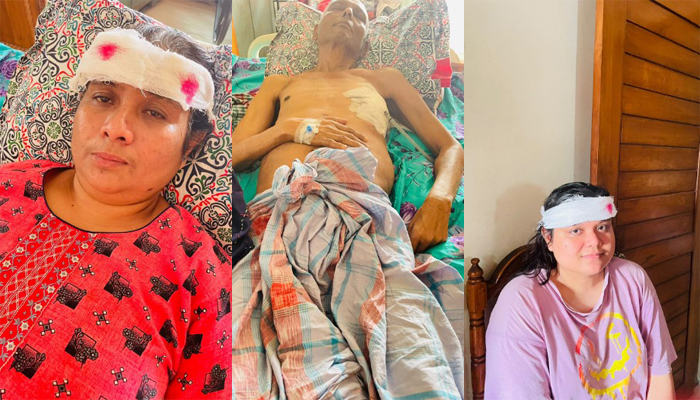 শ্যামল বড়ুয়ার বাড়িতে ফের হামলা, আহত ৩
