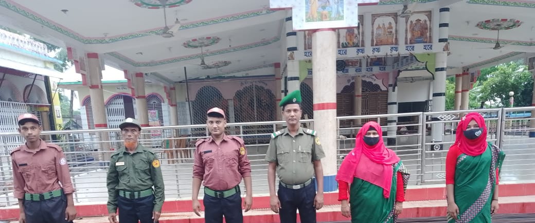 শারদীয় দুর্গাপূজার নিরাপত্তা নিশ্চিতে ১০২টি পূজামণ্ডপে ৬৬৮ জন আনসার সদস্য মোতায়েন