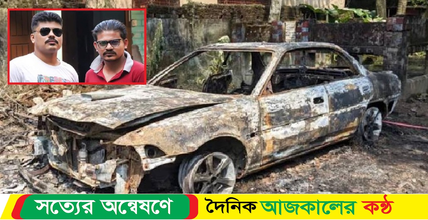 পটুয়াখালীতে ছাত্রদল নেতার গাড়ি পুড়িয়ে দিয়েছে দুর্বৃত্তরা