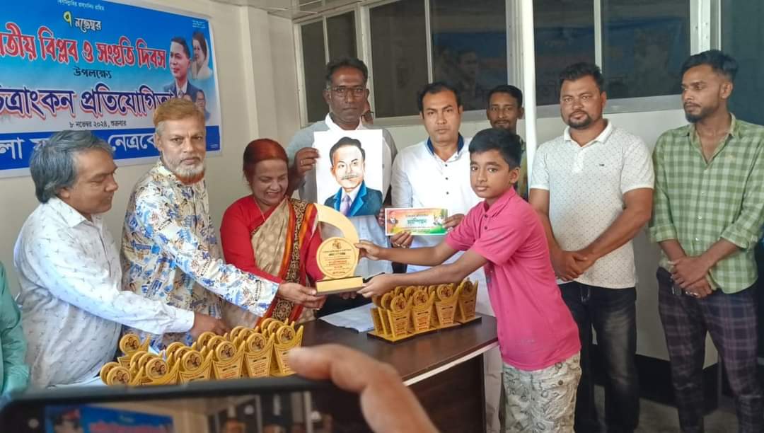 যুবদলনেতা রনির উদ্দোগে শিশুদের মাঝে চিত্রাঙ্গন প্রতিযোগিতা ও পুরস্কার বিতরণ