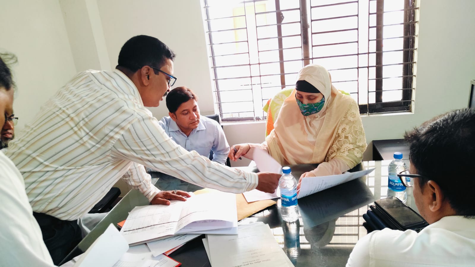 গ্রাম আদালতের কার্যক্রম পরিদর্শনে জেলা প্রশাসন মাদারীপুর