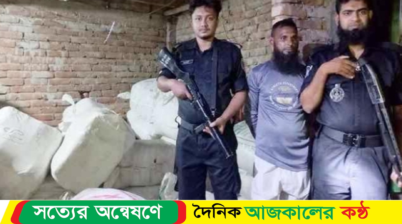 বরিশালে ২৫০০ কেজি পলিথিনসহ এক ব্যবসায়ী গ্রেপ্তার