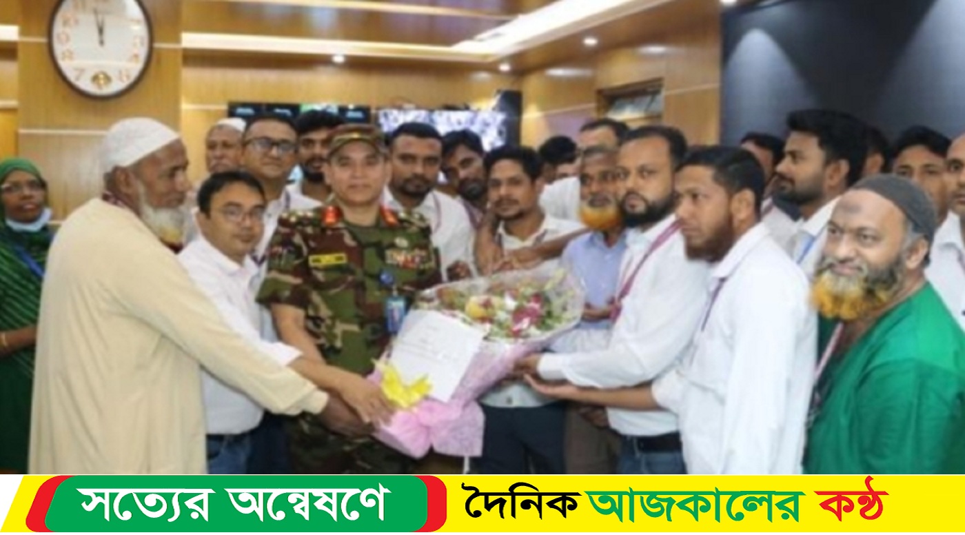বরিশাল (সেবাচিম) হাসপাতালের পরিচালক ব্রিগেডিয়ার জেনারেল এ কে মশিউল মুনীর শুভেচ্ছা
