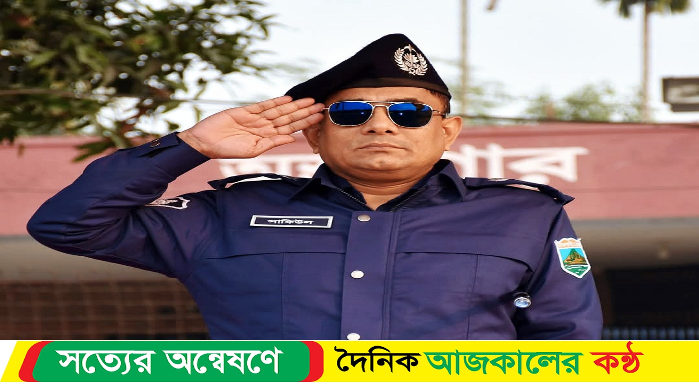 নওগাঁয় নবাগত পুলিশ সুপারের আগমন এবং মাসিক কল্যাণ সভায় অংশগ্রহণ