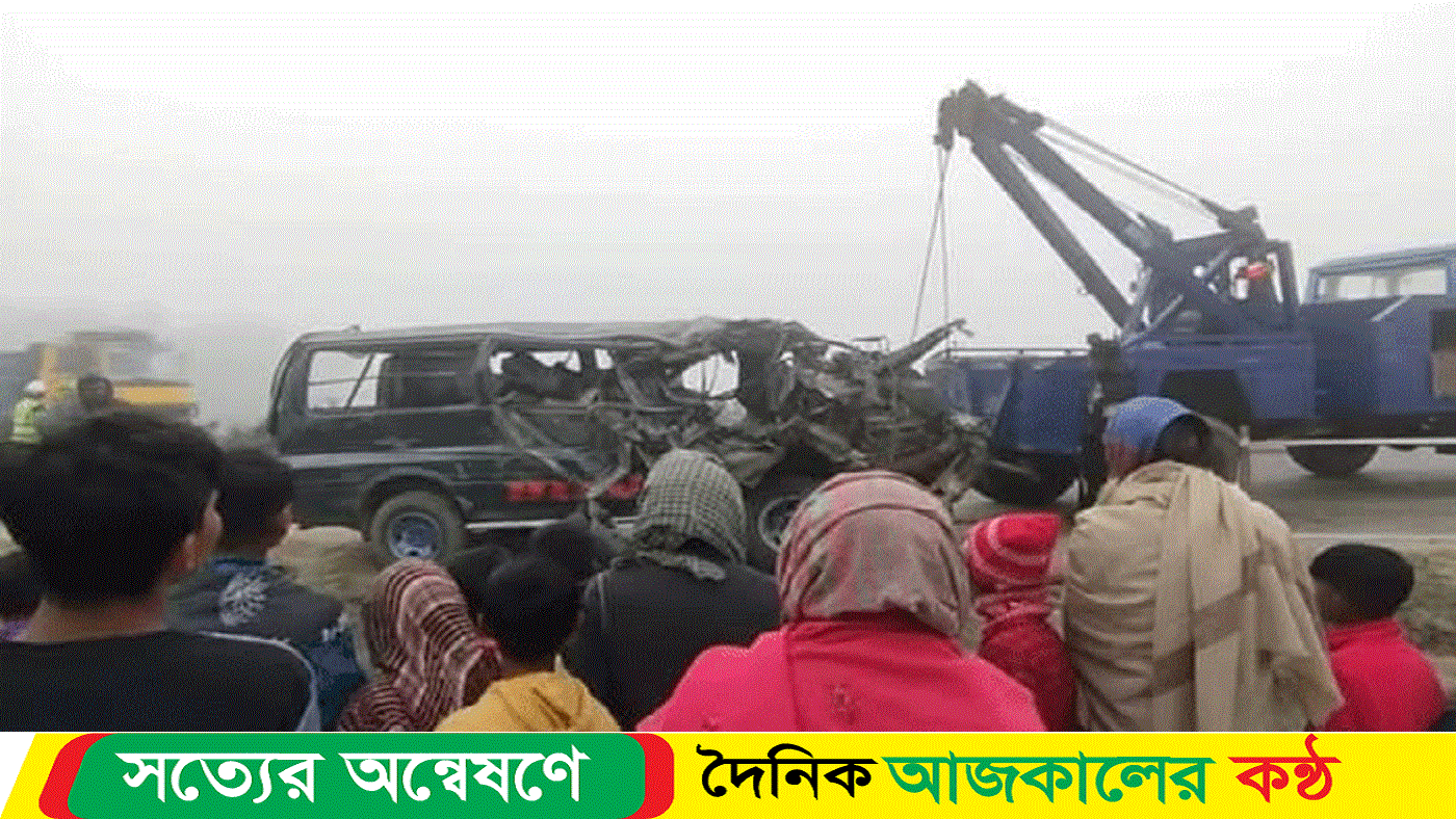 মাধবপুরে সড়ক দূর্টনায় শিশুসহ ৪ জন নি-হত, আহত ৬
