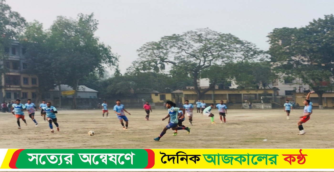 তারুণ্যের উৎসব উপলক্ষে সরিষাবাড়ীতে ফুটবল সেমিফাইনাল