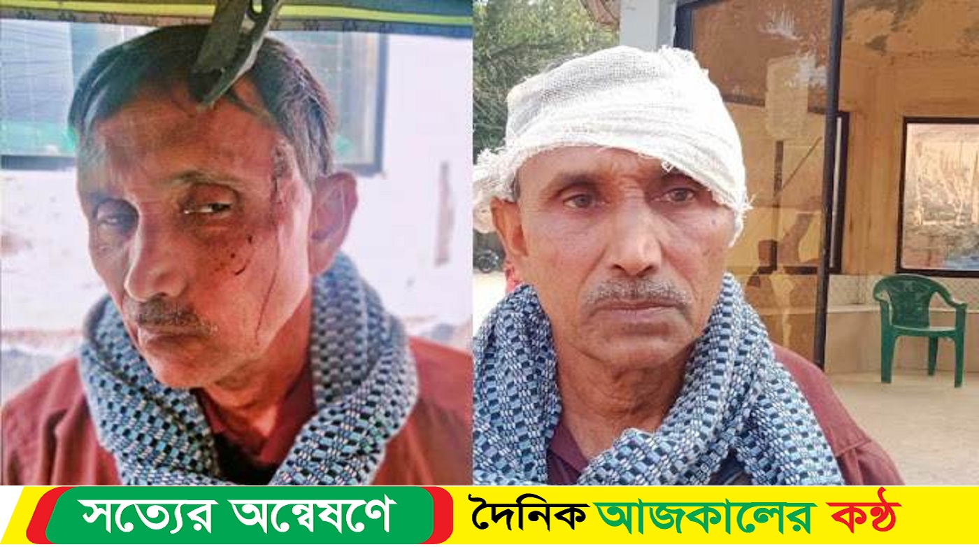 নওগাঁ কোর্টে মোয়াক্কেলকে মেরে মাথা ফাটালো বুলু উকিল
