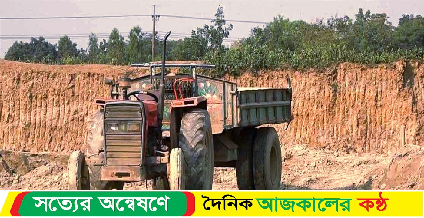 নওগাঁয় নদীর পাড়ের মাটি অবৈধভাবে বিক্রির দায়ে ৩ লাখ টাকা জরিমানা