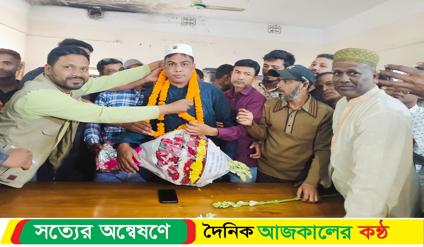 সরিষাবাড়ীর পোগলদিঘা ইউপি চেয়ারম্যানের দায়িত্ব গ্রহণ