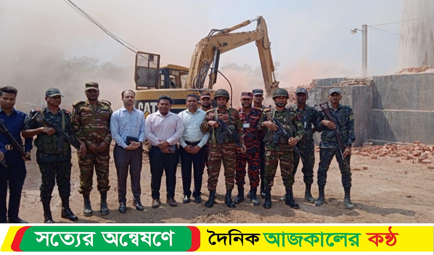 রাণীনগরে অ*বৈধ দুই ইটভাটা গুড়িয়ে দিল প্রশাসন