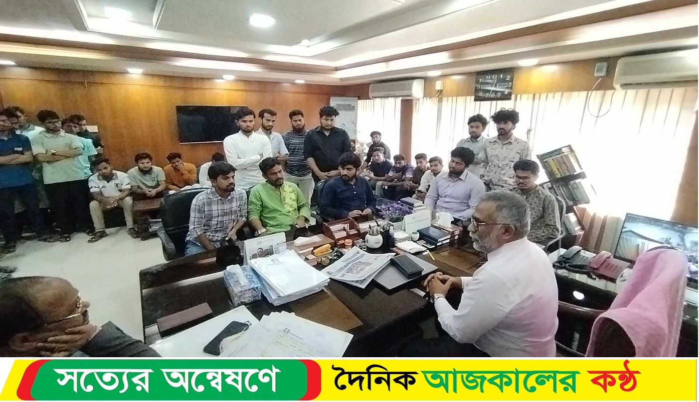 ইবিতে ভিসির সাথে সমন্বয়কদের মতবিনিময় সভা
