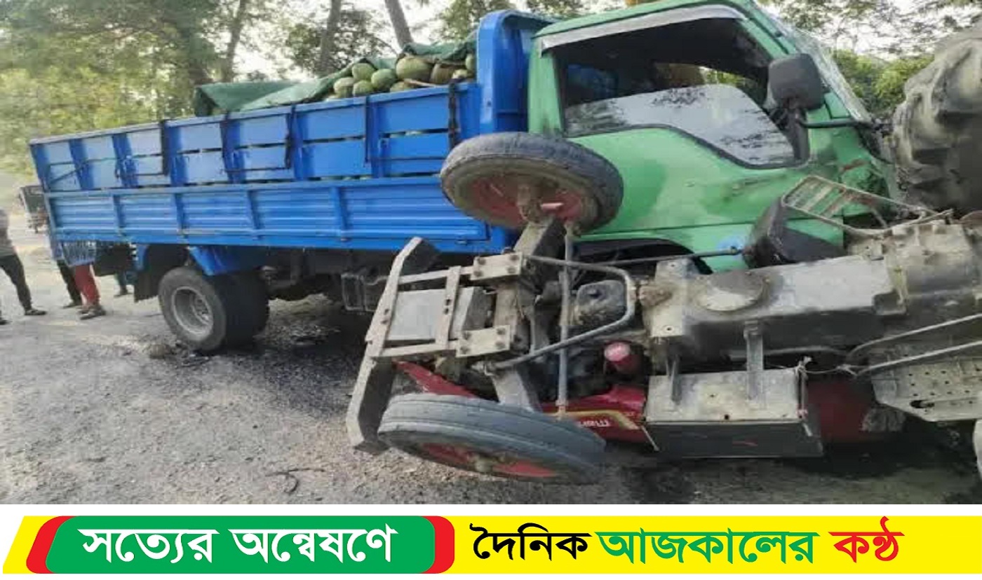 নওগাঁর পত্নীতলায় সড়ক দুর্ঘটনায় ট্রাক্টরচালক নি*হত