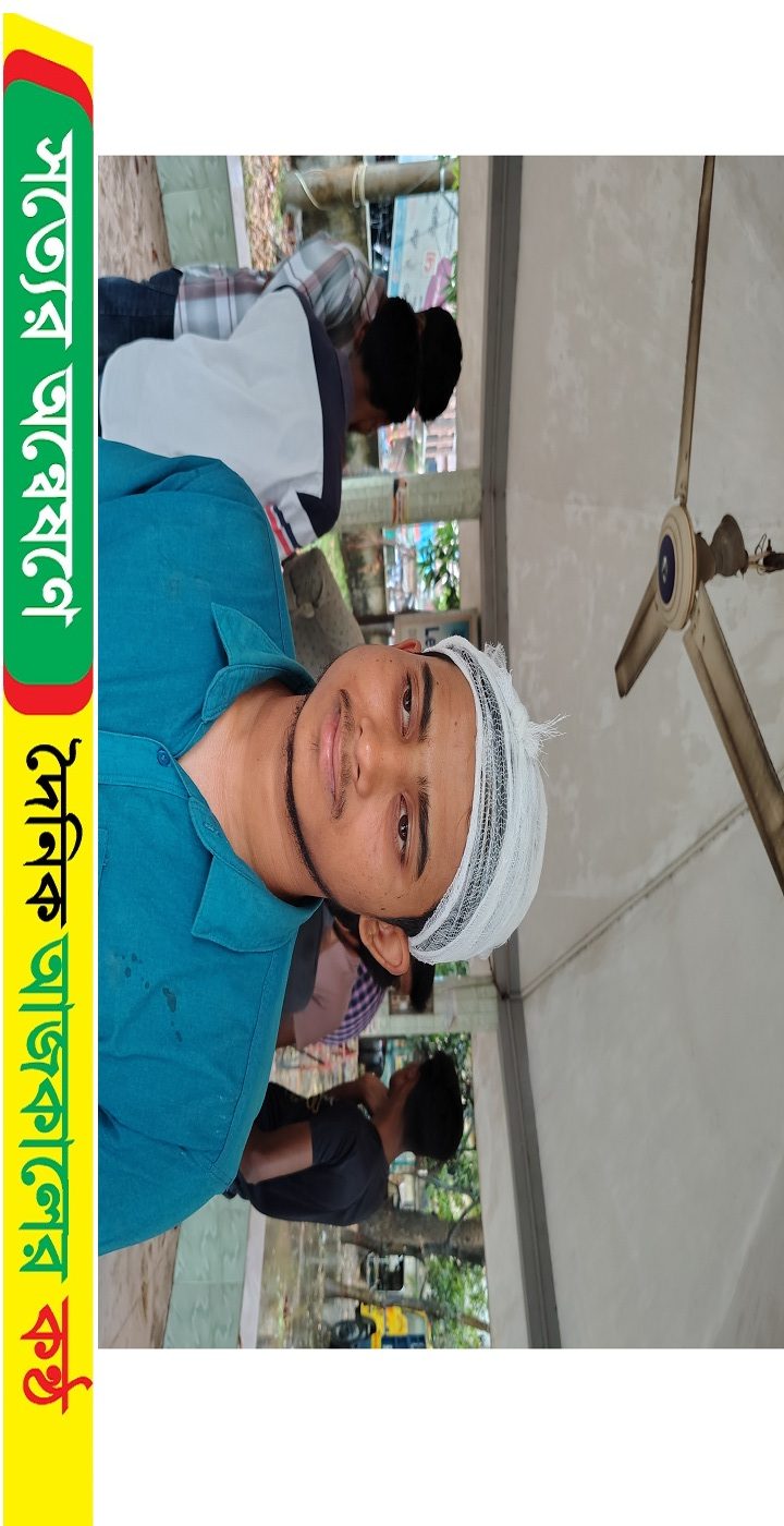কালীগঞ্জে মা*দক সেবনের ভিডিও ধারণ করায় যুবককে কু*পিয়ে জখম
