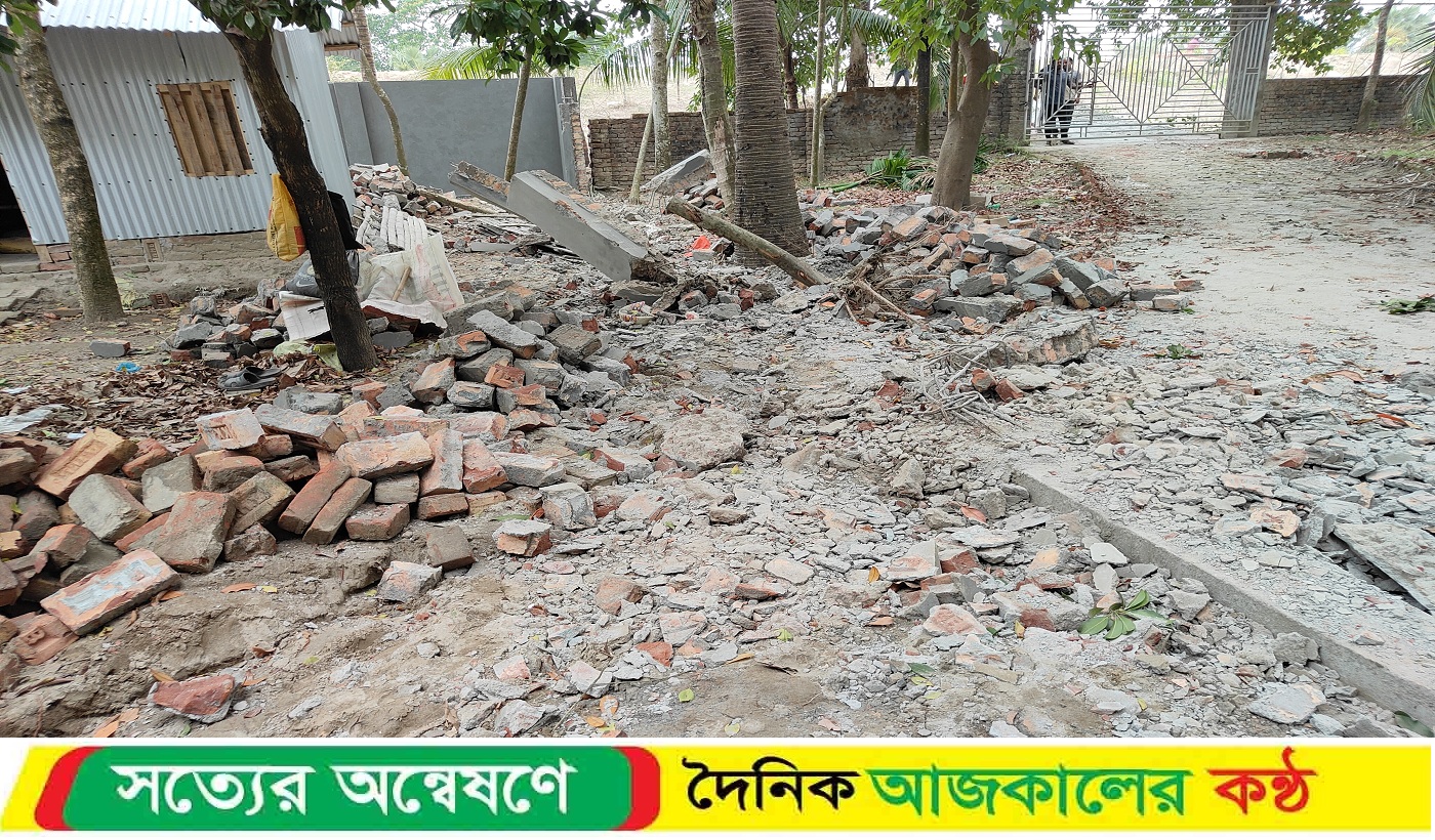 কুয়াকাটায় জমির প্রাচীর ভাঙচুর: সাবেক এমপি রানা সোহেলের বিরুদ্ধে অভিযোগ