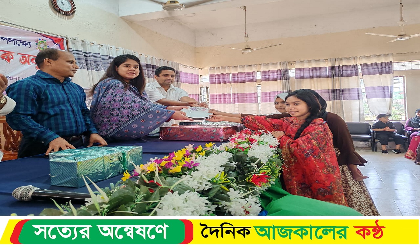 বামনায় ৩ দিনের বৈশাখী মেলা শেষে বিজয়ী মাঝে পুরস্কার বিতরণ