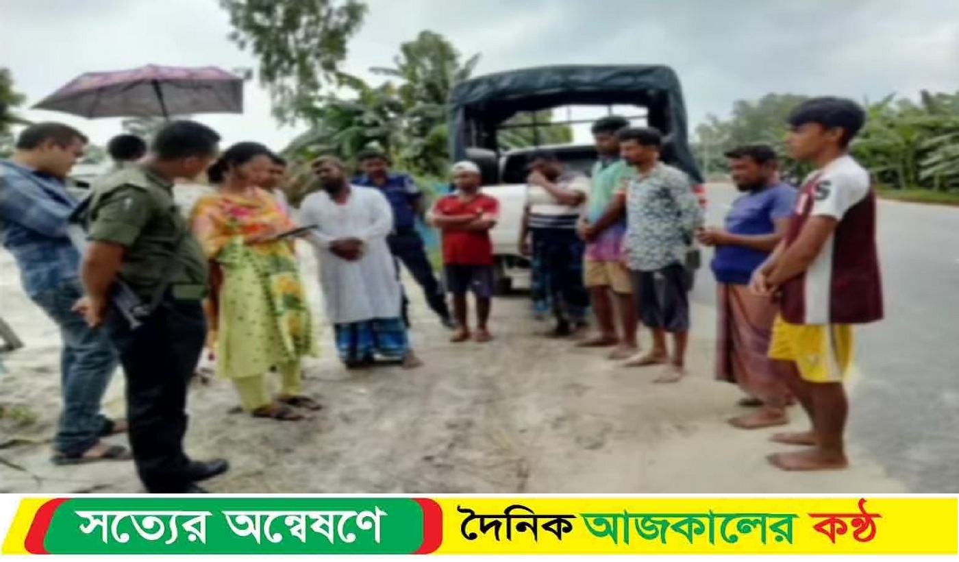 ভ্রাম্যমান আদালতে সরিষাবাড়ীতে অ’বৈধ বালু উত্তোলনে অ’পরাধে ৭ জনের জেল