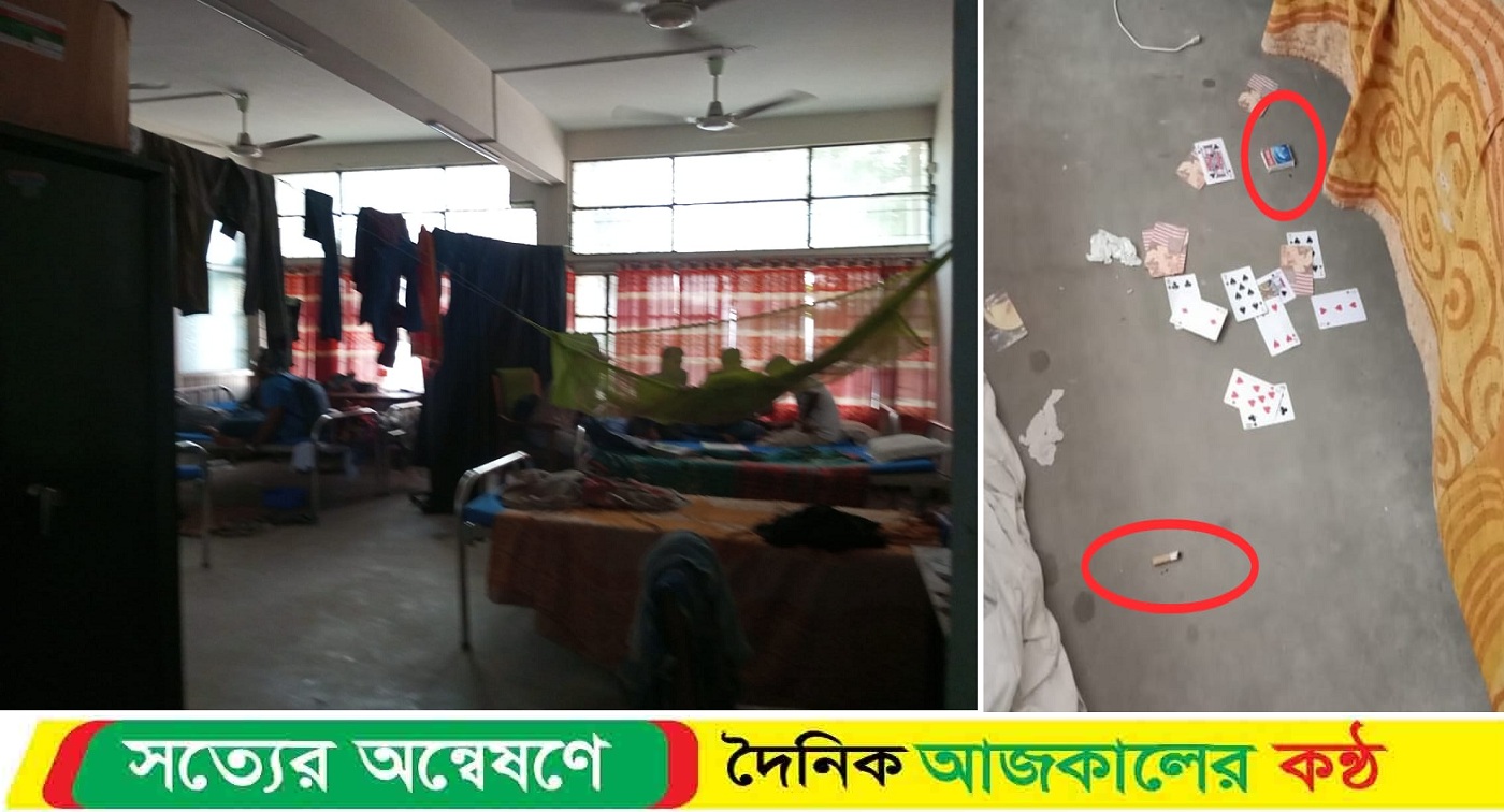 আন্দোলনের নামে জবির মেডিক্যাল দখল শিক্ষার্থীদের