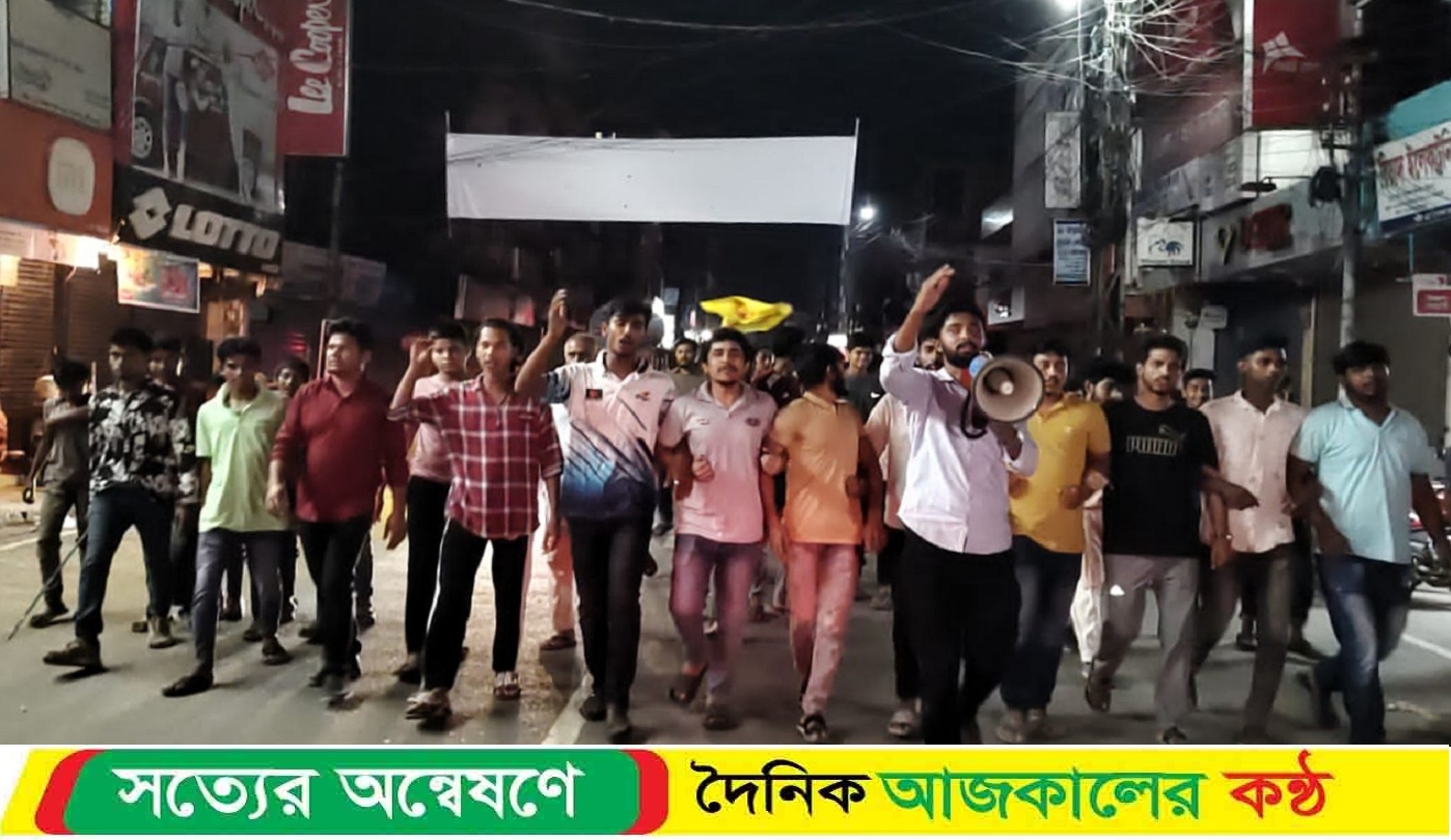 আওয়ামী লীগ নিষিদ্ধের খবরে সৈয়দপুরে তাৎক্ষণিক আনন্দ মিছিল