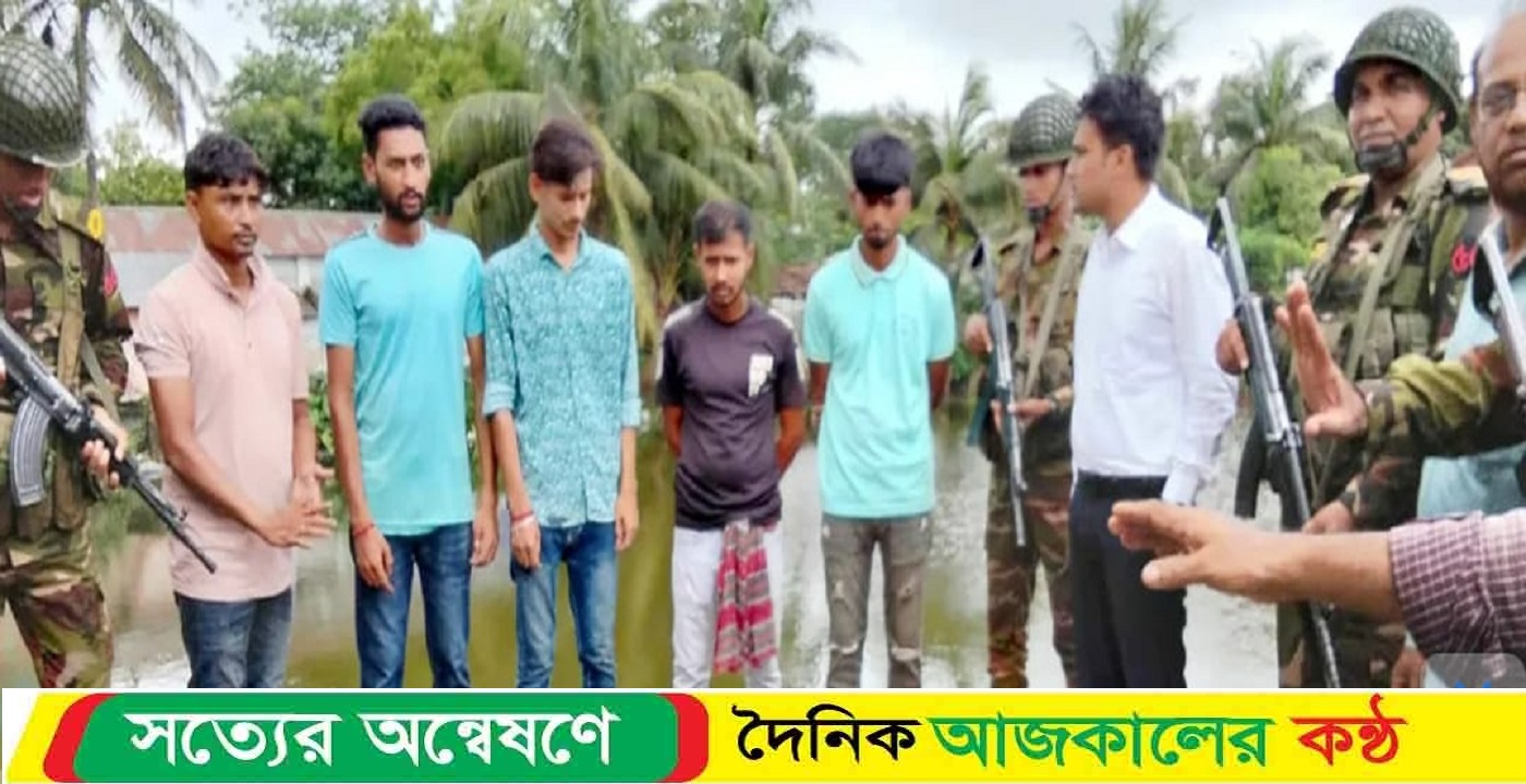 সাতক্ষীরায় চিংড়িতে জেলি পুশ চক্রের ৬ সদস্য আটক