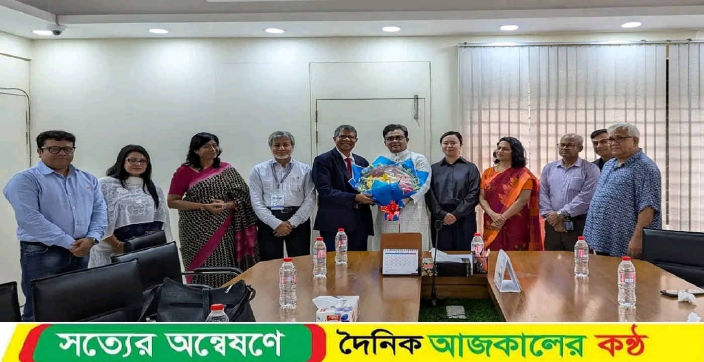 জাবি উপাচার্যের সঙ্গে লিঙ্কন ইউনিভার্সিটি কলেজের প্রেসিডেন্টের সৌজন্য সাক্ষাৎ